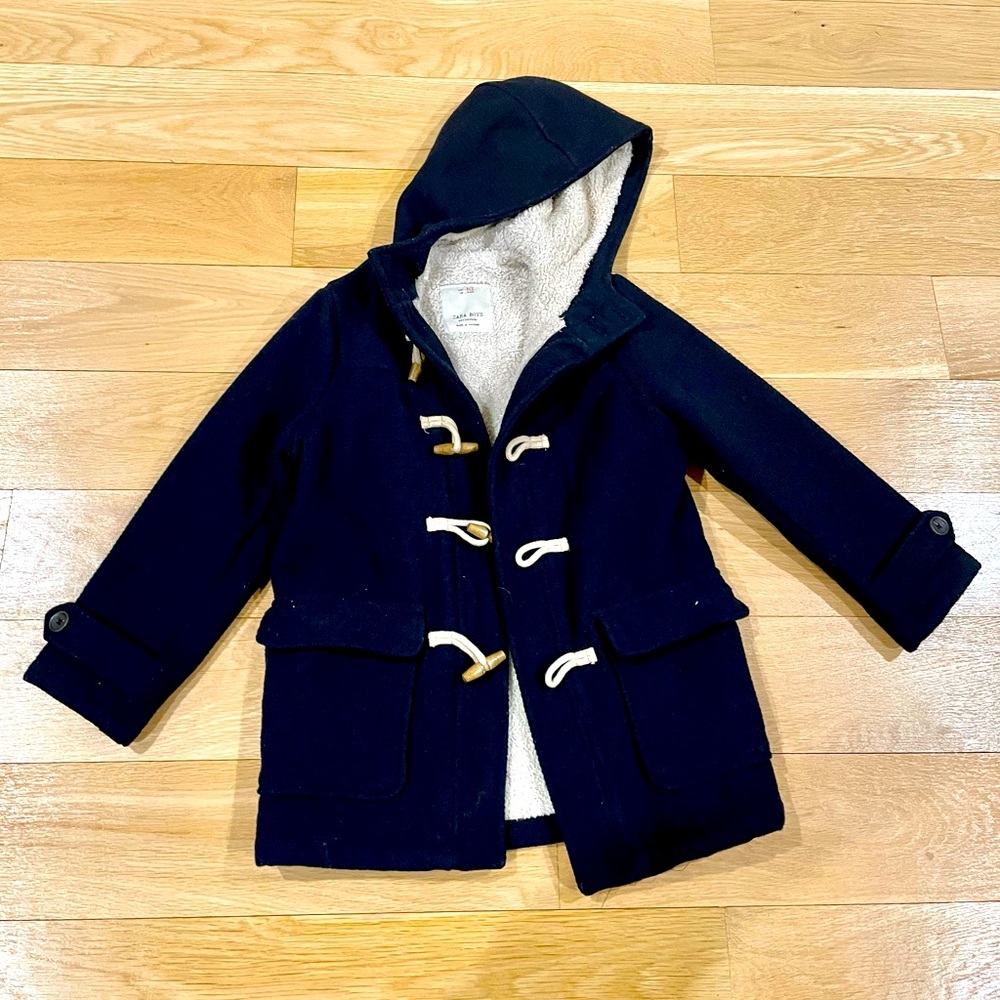 Boys Zara pea coat